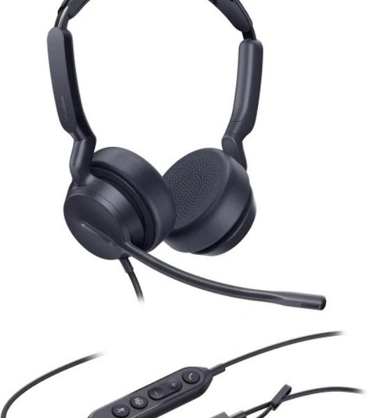 Гарнитура Yealink UH42 SE чёрный, проводная, USB