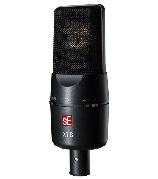 Микрофон конденсаторный sE Electronics X1 S 20 Гц 20 кГц, динамический диапазон: 131 / 141 / 151 дБ, кардиоида, комплектация: поворотный микрофонный зажим, адаптер с резьбой