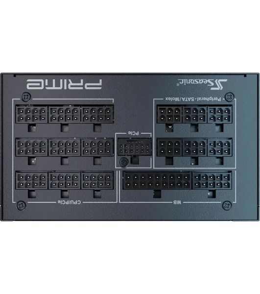 Блок питания Seasonic ATX 1300W PRIME TX-1300 Gen.5 80 PLUS titanium (20+4pin) APFC 135мм fan 18xSATA Cab Manag RTL