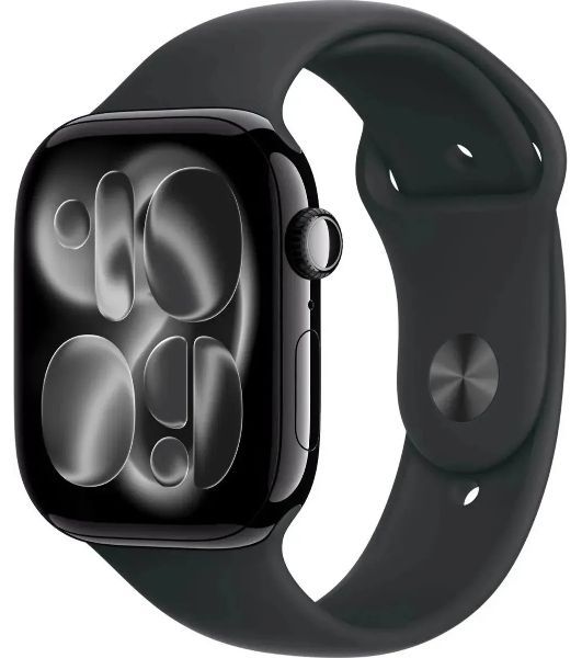 Умные часы Apple Apple Watch Series 11 GPS A3333 1.96" OLED, 4G (LTE), Wi-Fi, Bluetooth 5.3, NFC, IPX8, черный