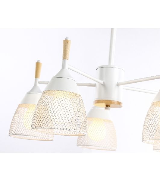 Светильник Ambrella light TR8012/5 WH белый E27*5 max 40W D600*385