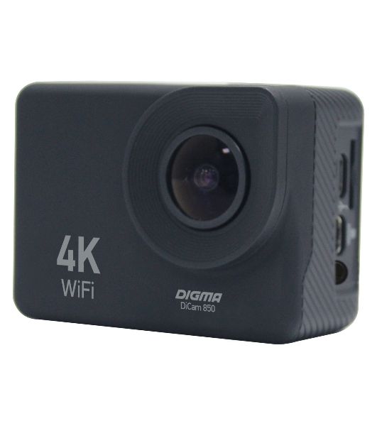 Экшн-камера Digma DiCam 850 черный