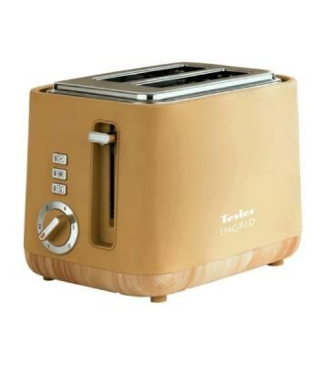 Тостер Tesler TT-244, оранжевый, 815 Вт, 2 слота