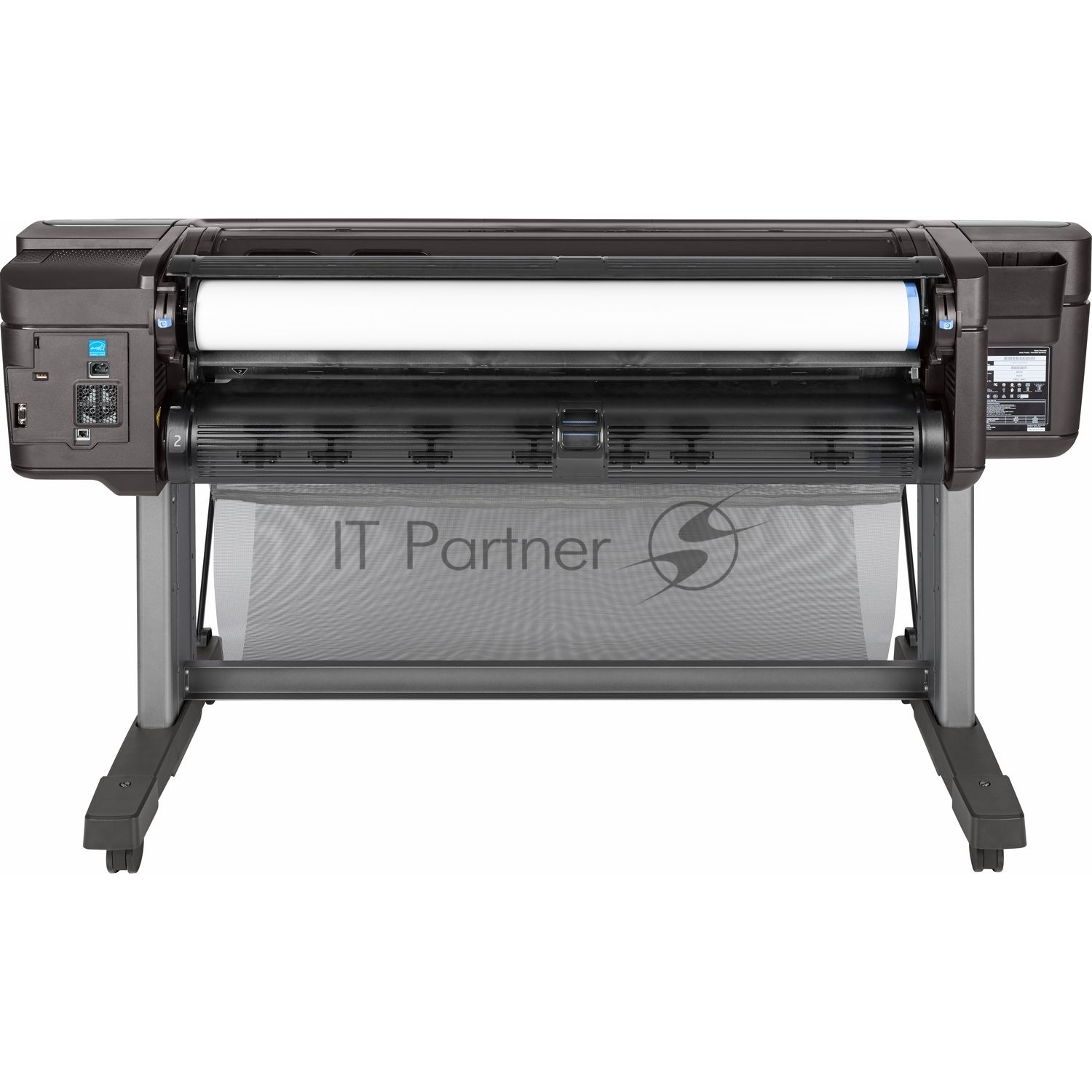 Плоттер HP DesignJet Z9+ PS Printer (44",9 colors, pigment ink, 2400x1200dpi,128 Gb(virtual),500 Gb HDD, GigEth/host USB type-A,stand,single sheet and roll feed,autocutter, PS, 1y warr)