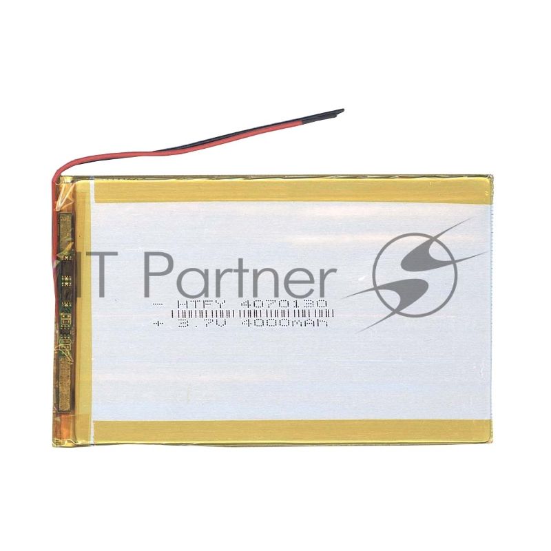 Аккумулятор Li-Pol (батарея) 4x70x130 мм 2pin 3.7V/4000mAh