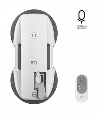 Робот-мойщик окон BQ WR201S белый. Мощность 90 Вт/Объем 20 мл/Объем для чистящего средства 100мл/Параметры электропитания 100-240 В,50-60 Гц/Страховочный трос 5м/Минимальная рабочая зона 35х35см/Планирования пути IQ навигатор"