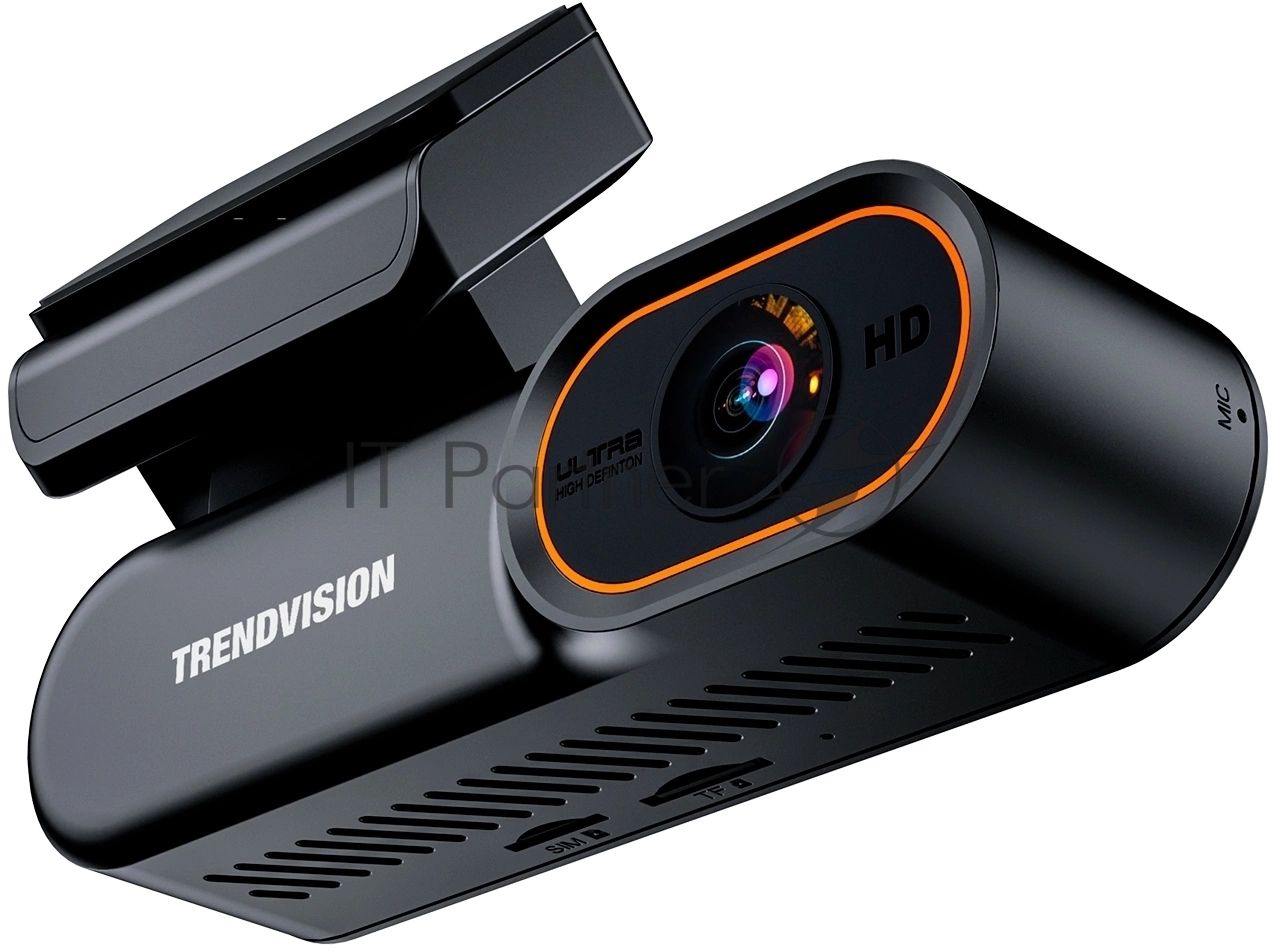 Видеорегистратор TrendVision Online SKY 4G черный 2Mpix 1080x1920 1080p 150гр. GPS внутренняя память:512Mb Ingenic T23