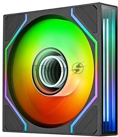 Вентилятор для корпуса Thermaltake Swafan 120 EX Infinity ARGB 120х120x25 черный 4-pin 32дБ (CL-F264-PL12SW-A) Ret