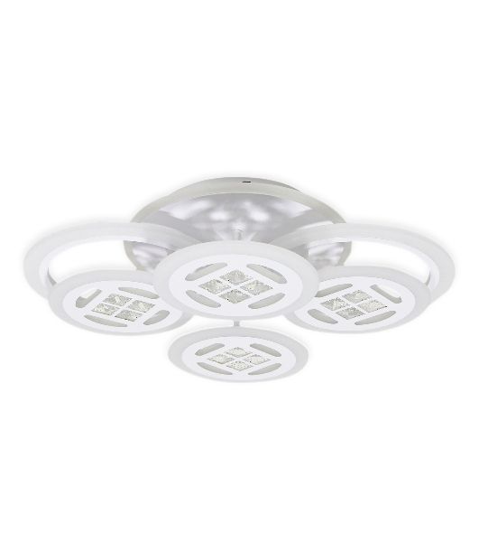 Светильник Ambrella light FA2951/6 WH белый 4200K/3000K+6400K/6400K+3000K 125W 550*405*150 (ПДУ ИК)