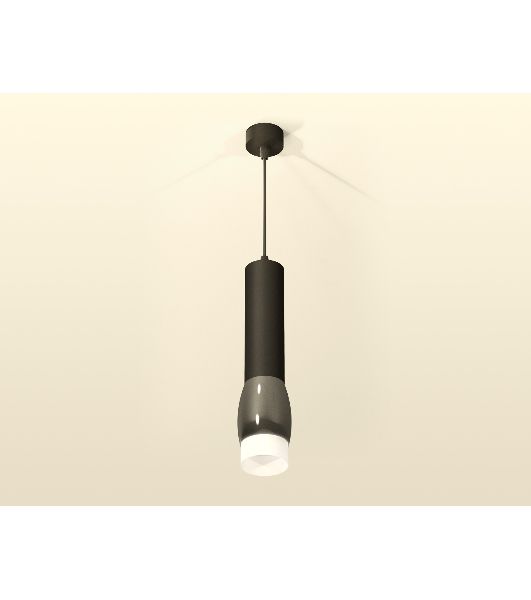 Светильник Ambrella Light XP1123004 DCH/SBK/FR черный хром/черный песок/белый матовый MR16 GU5.3