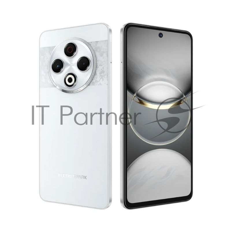 Смартфон Tecno SPARK 30, 8/128Gb, белый