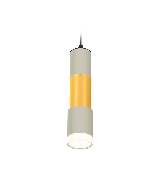 Светильник Ambrella Light XP7423042 SGR/PYG/CL серый песок/золото желтое полированное/прозрачный MR16 GU5.3