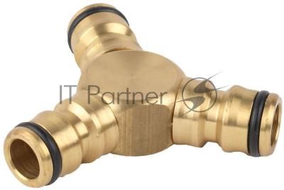 Тройник RACO 4246-55028B  ''profi'' соединитель-соединитель-соединитель латунный 1/2''