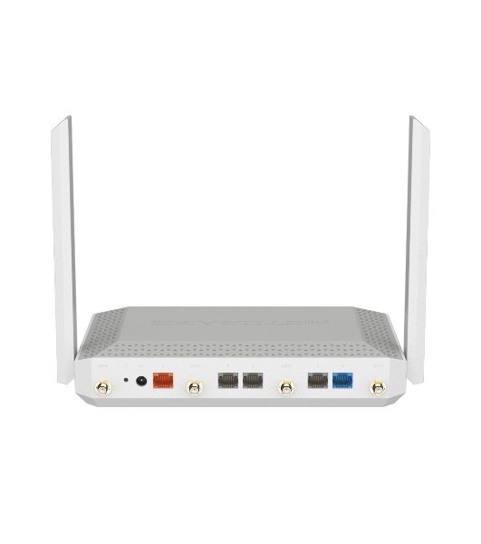 Мультигигабитный интернет-центр Netcraze Hero 5G (NC-4110) с модемом 5G, двумя слотами для SIM-карт, Mesh Wi-Fi 6 AX3000, Smart-коммутатором 1×2.5G и 4×1G, многофункциональными портами USB 3.0 и 2.0