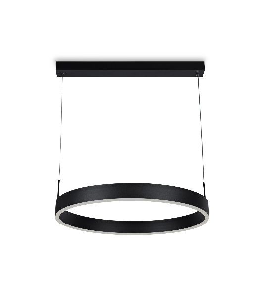 Светильник Ambrella light FA6606 BK черный 51W D600*700 (ПДУ РАДИО 2.4G)