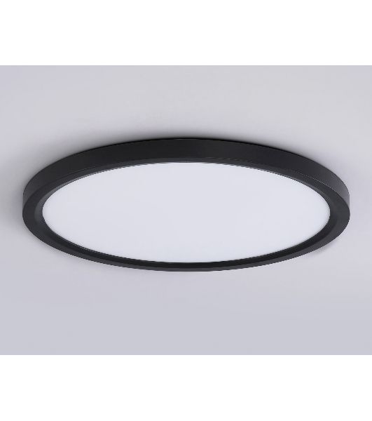 Светильник светодиодный ультратонкий Ambrella light FZ1910 BK черный IP54 44W 3000K-6500K CCT-переключатель D600*25 (Без ПДУ)