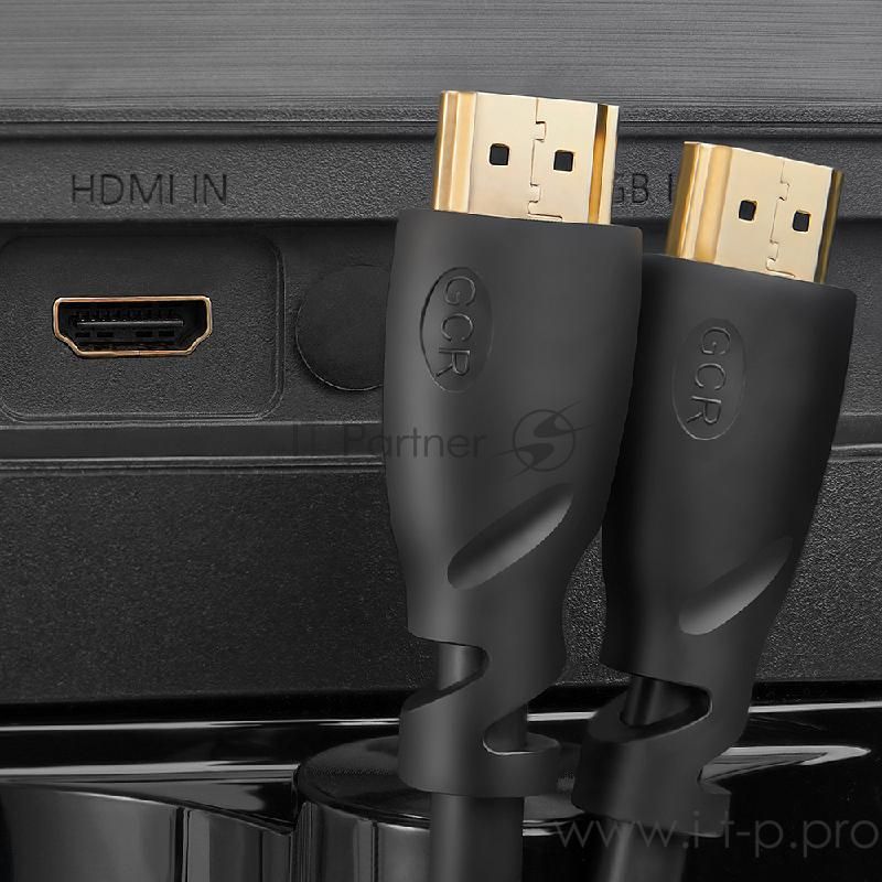 Кабель Greenconnect 1.5m HDMI 1.4, OD7.3мм, 30/30 AWG, позолоченные контакты, Ethernet 10.2 Гбит/с, 3D, 4K, экран Greenconnect Кабель 1.5m HDMI 1.4, OD7.3мм, 30/30 AWG, позолоченные контакты, Ethernet 10.2 Гбит/с, 3D, 4K, экран