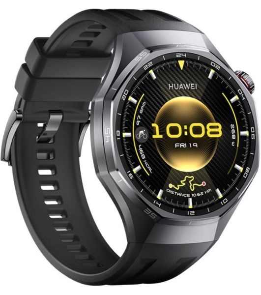 Умные часы HUAWEI Watch GT 6 Pro ATM-B29, 1.47" AMOLED, Wi‑Fi, Bluetooth, NFC, 5 ATM/IP69, черный