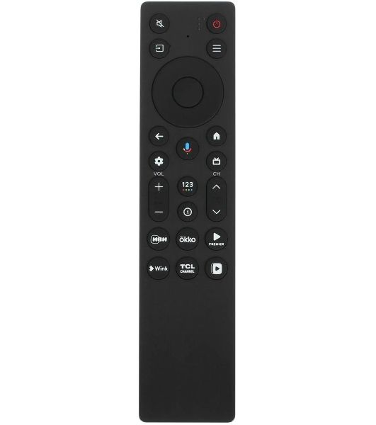Телевизор TCL 43" 43P7K черный QLED 4K UHD 60Hz Google TV