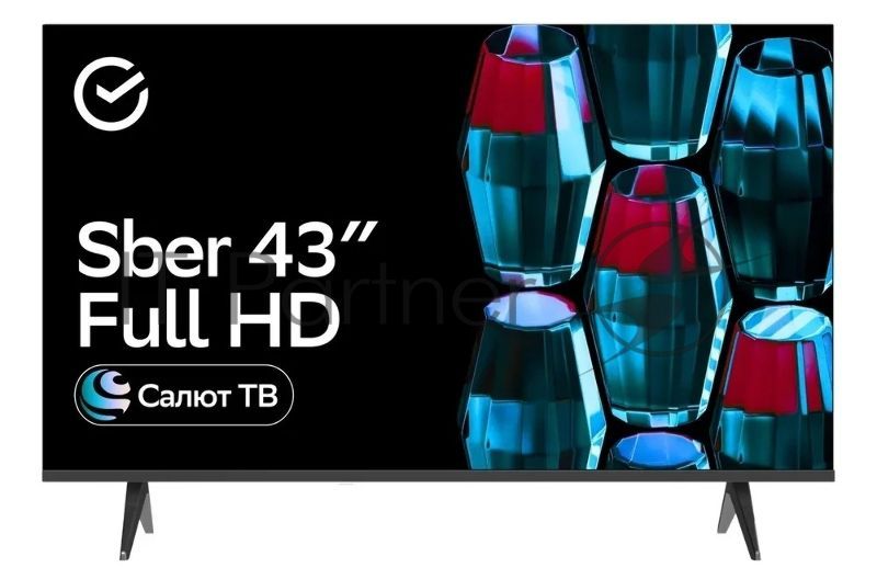 Телевизор Sber 43" 43F2139B черный