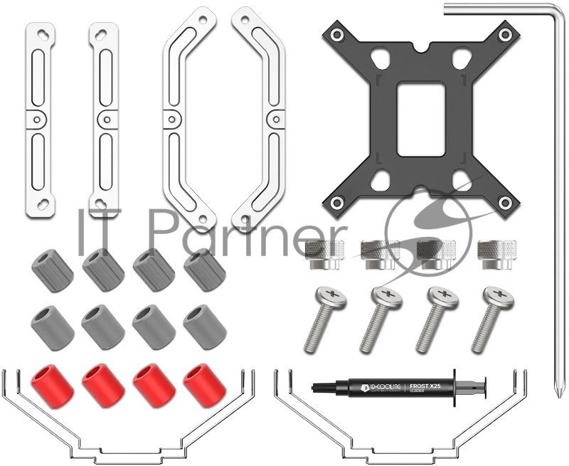Кулер ID-COOLING SE-610-XT BASIC черный 120мм алюминий/медь 2000rpm 29.85db 4-pin 250W 151мм