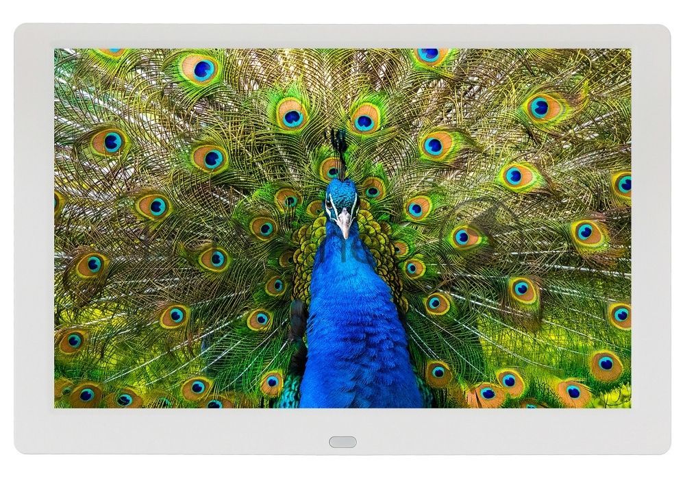 Фоторамка Digma 10.1" PF-1043 IPS 1280x800 белый пластик ПДУ Видео