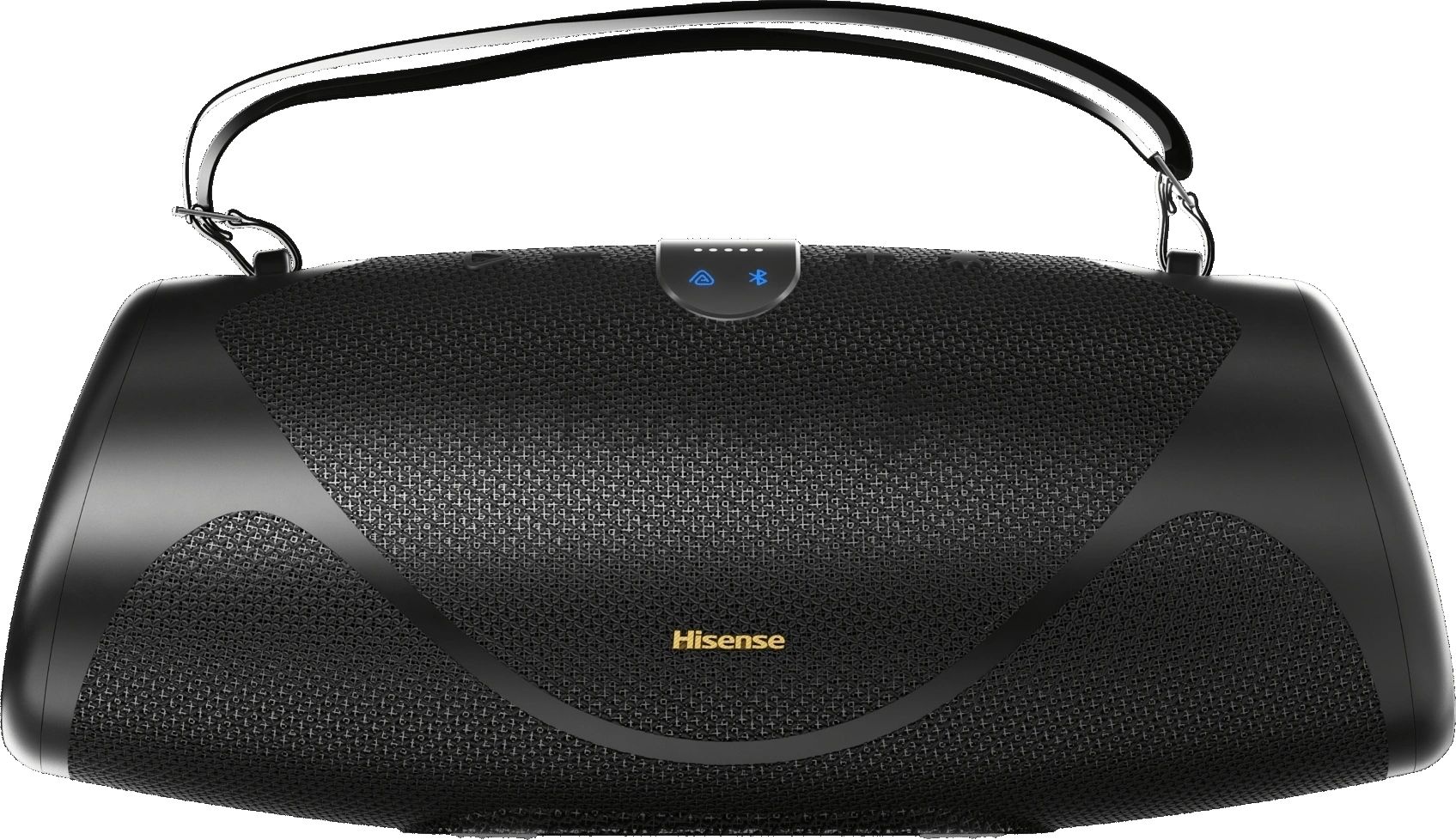 Портативная колонка Hisense WEBOOM черный 70W 2.2 BT/3.5Jack/USB