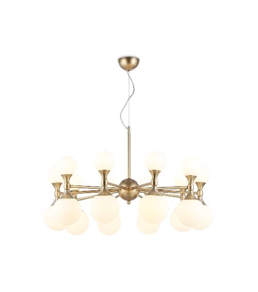 Люстра Ambrella light LH51051/20 GD/FR золото/белый матовый G9*20 max 28W D750*460