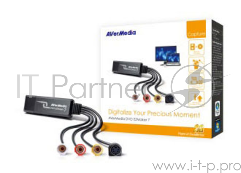 Карта видеозахвата AVerMedia DVD EZMaker 7 USB 2.0