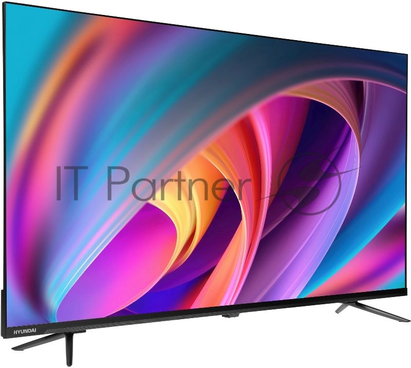 Телевизор Hyundai 43" H-LED43BU7100 серый LED UHD 60Hz WebOS 1.5Gb/8Gb