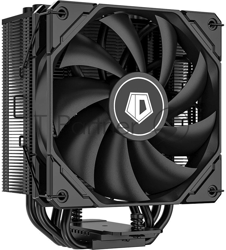 Кулер для процессора ID-Cooling SE-224-XTS BLACK BULK, алюминий/медь, 1500 об/мин, 28.9 дБ, 4 pin, 220 Вт, высота 151 мм BULK