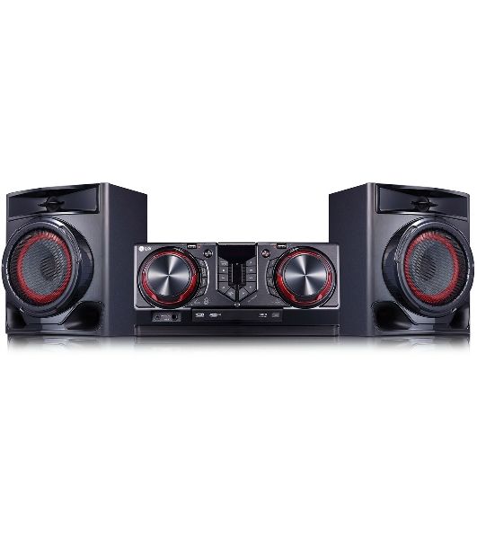 Мини-аудиосистема LG CJ44 черный 480Вт FM USB BT