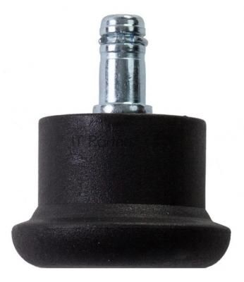 Набор заглушек для кресел Бюрократ FootSet35 черный для паркета/ламината