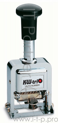 Нумератор Kw-Trio 20600 металл серебристый