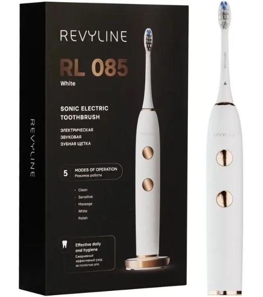Электрическая зубная щетка Revyline RL 085, белая