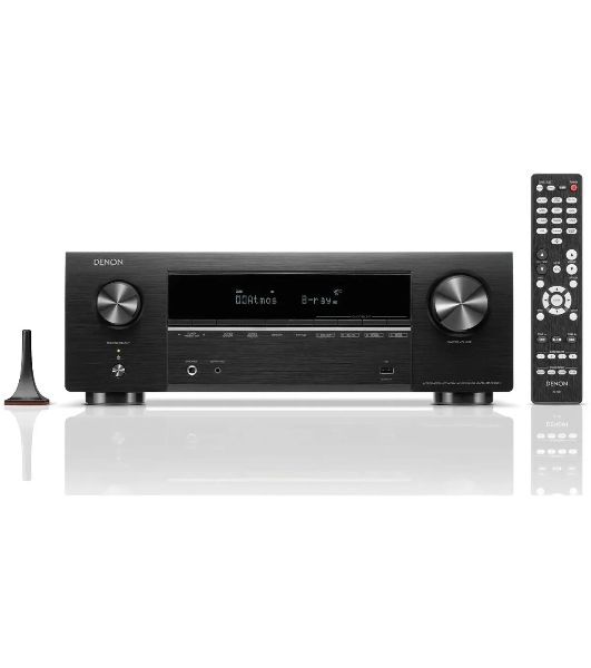 Ресивер AV Denon AVRX1800HBKE2 7.2 черный