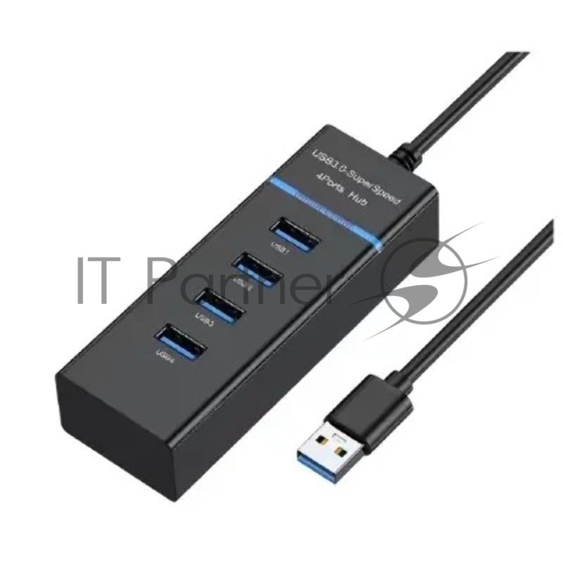 USB-концентратор Bion 4 порта. Поддержка Plug&Play. Длина провода 50+-3см. LED-подсветка BXP-A-USBA-MULTI-04 USB 3.0