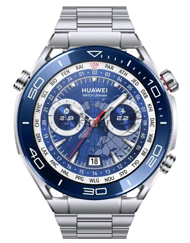 Смарт-часы Huawei Watch Ultimate CLB-B19 серебристый/серебристый
