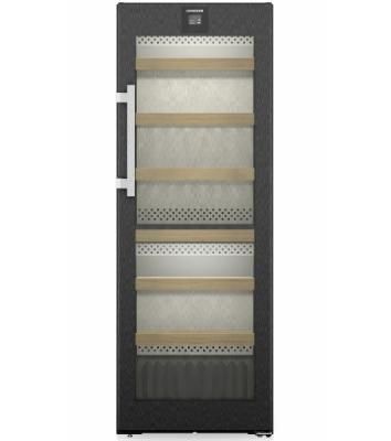 Винный шкаф Liebherr WPbsi 5052-20 001 черная нерж. сталь, 320 л, 2 отсека, 131 бут., класс A