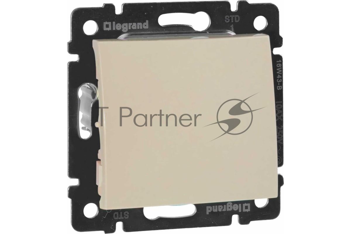Выключатель Legrand 774301 Valena простой 10 Ax (слоновая кость)