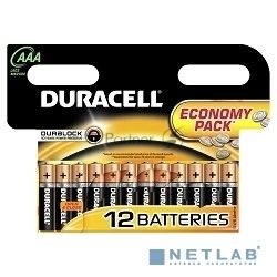 Батарейка Duracell LR03-12BL BASIC AAA (12 шт. в уп-ке)