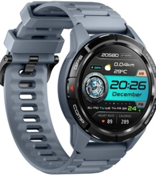 Умные часы Mibro GS Active2, 1.32" AMOLED, Bluetooth, NFC, WR50, темно-серый