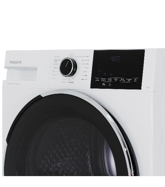Сушильная машина Hotpoint TDH 99V W кл.энер.:A++ макс.загр.:9кг белый/черный