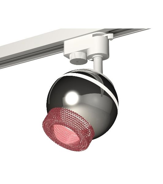 Светильник Ambrella light XT1104003 PSL/PI серебро полированное/розовый GU5.3 LED 3W 4200K (A2520, C1104, N7193)