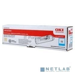 Картридж лазерный Oki 44059107 голубой для С810/830 (8000 стр.)