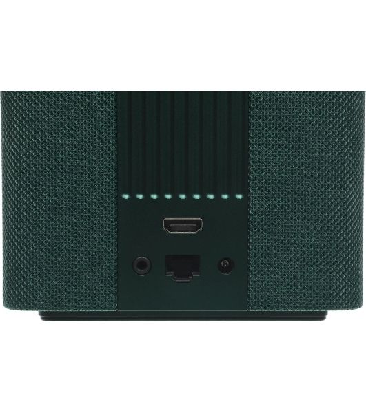 Умная колонка Яндекс Станция Макс, 65Вт, 1 динамик, часы, Алиса, Wi-Fi, Bluetooth 5.0, Zigbee, зеленый