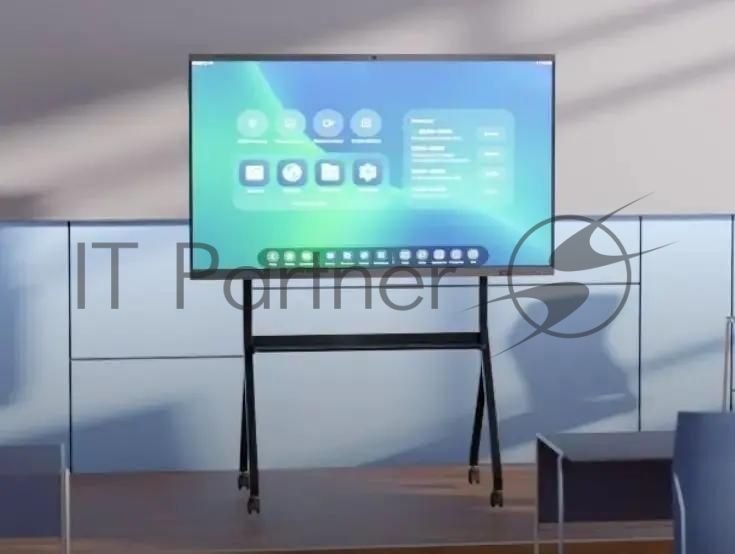 Панель Sber 75" Про Sber 75 серый титан VA LED 6.5ms 16:9 HDMI M/M Cam матовая 350cd 178гр/178гр 3840x2160 DP SPDIF 4K USB 54кг