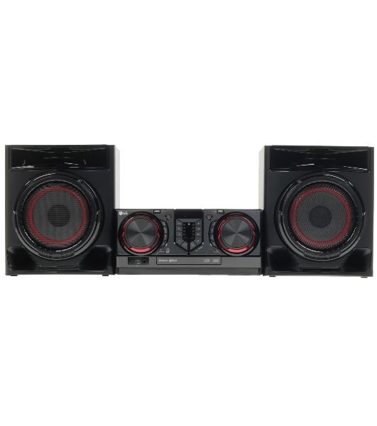 Мини-аудиосистема LG CJ44 черный 480Вт FM USB BT