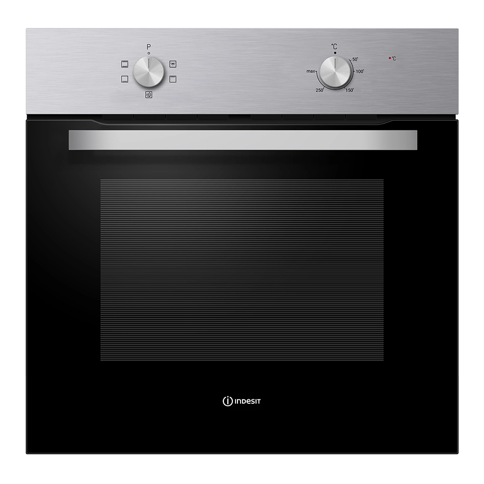 Встраиваемый электрический духовой шкаф Indesit IFO 6220 IX, 72 л, 250 °C, гриль, класс A