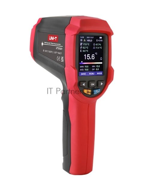 Инфракрасный термометр UT305A+, -32C ~ 1850C, USB